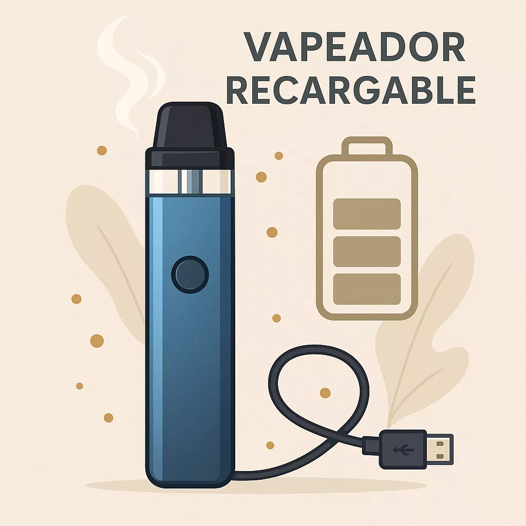 vapeador recargable